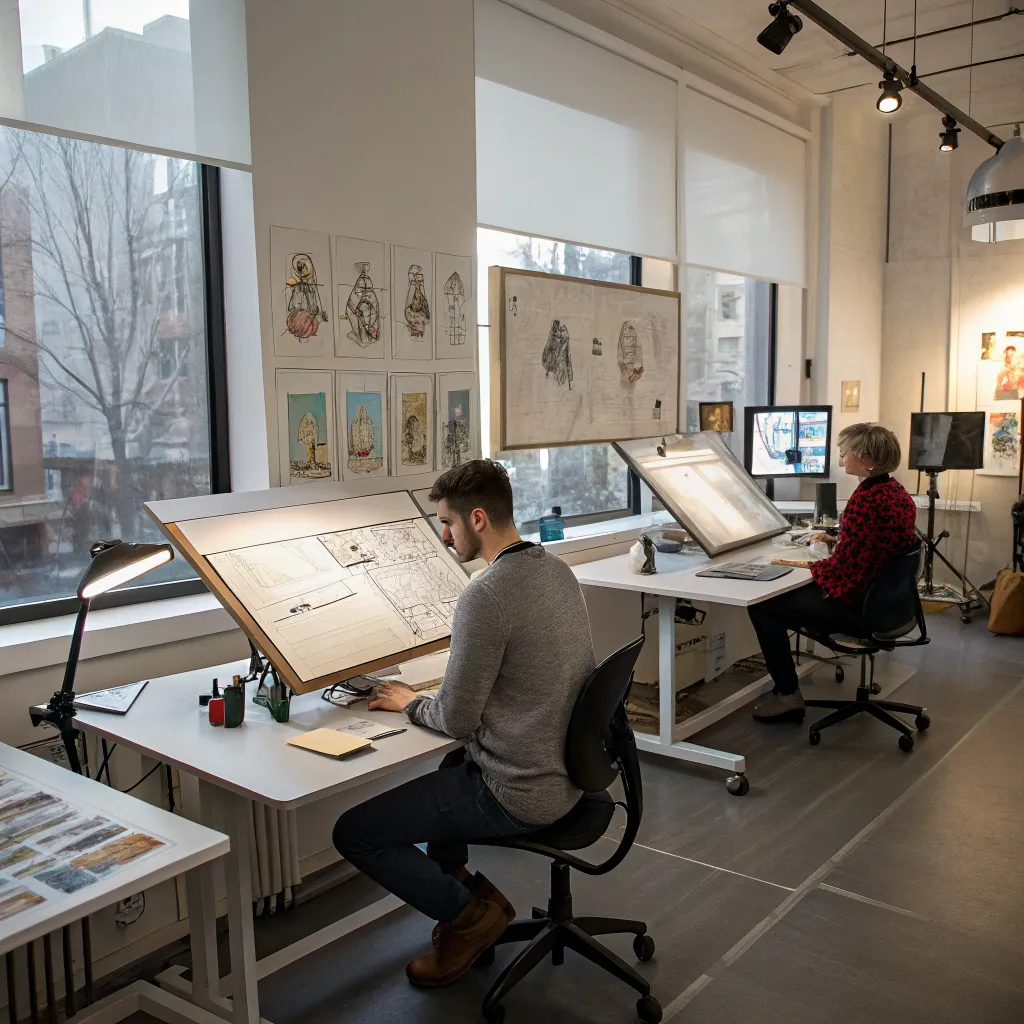 Editorial Illustration Studio